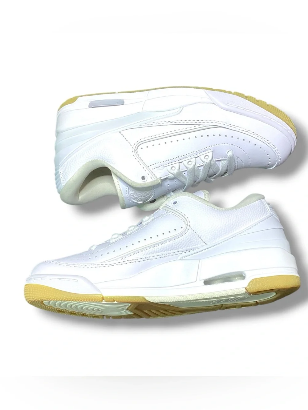 Nike | Air Jordan 2/3 White Gum Sneakers Women's Size 8